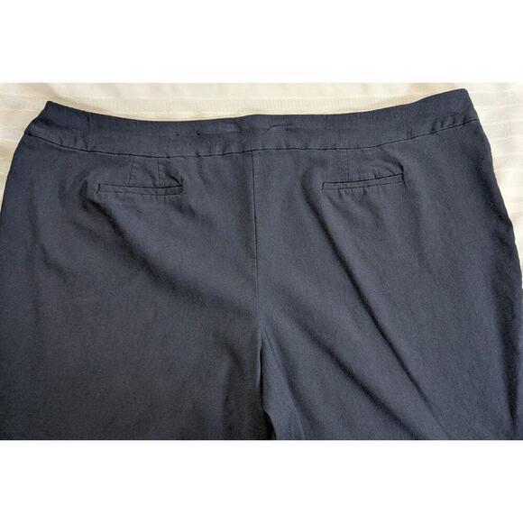 Avenue Womens Plus Size Super Stretch Trousers Ankle Pants Blue US SZ30 PETITE - Picture 5 of 9